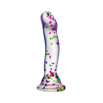 Hanky Panky - Glow-in-the-dark dildo met zuignap - 19 cm (Multi color)